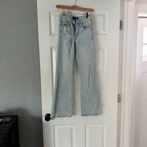 Aeropostale High Rise Flare Jeans, Size 000